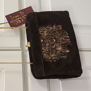 NWT 70's Ruth Saltz Leather Handbag